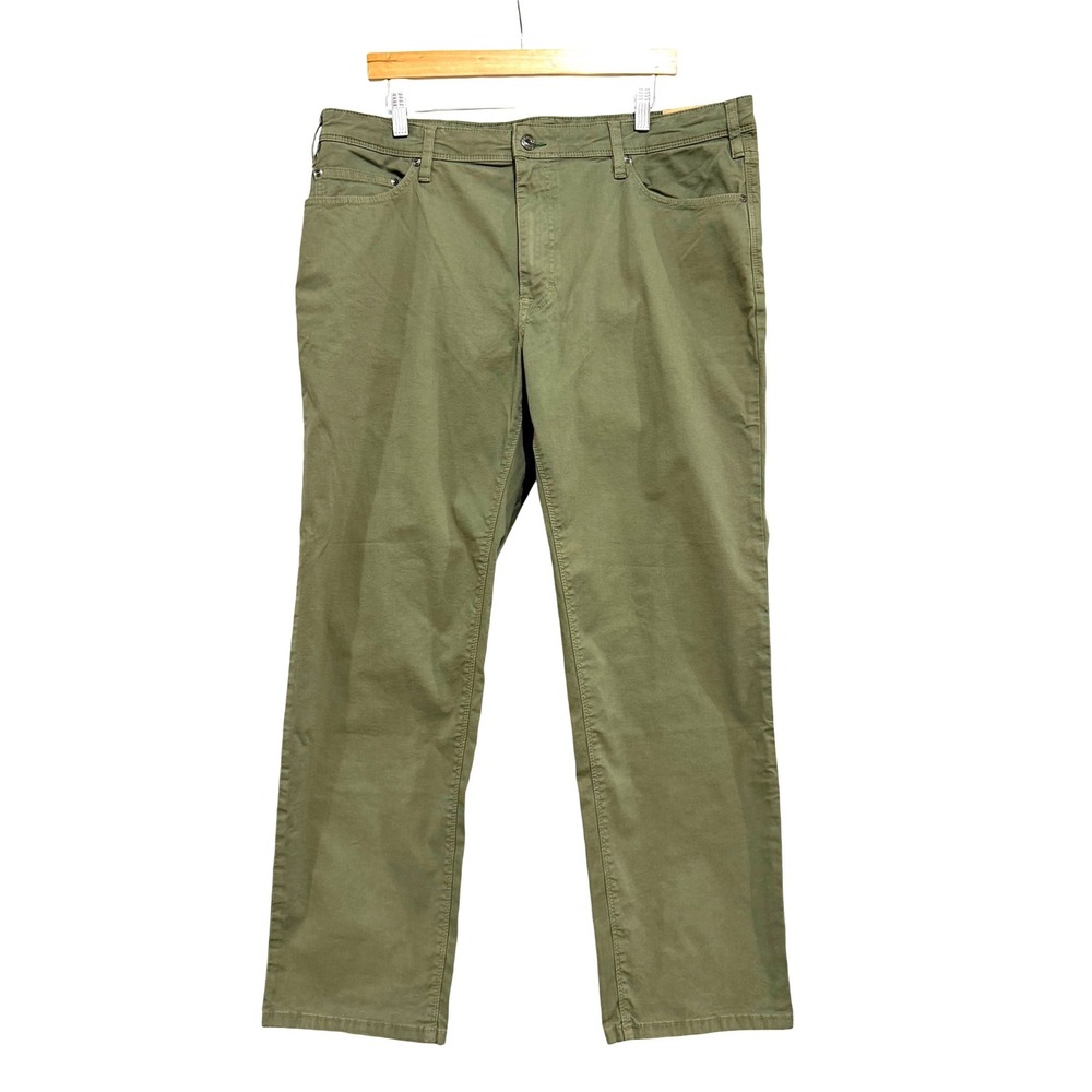 Orvis 1856 Five Pocket Stretch Twill Pants Moss Green 38x30 NEW Gorpcore Utlity